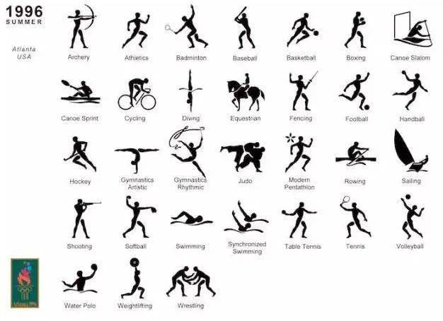 奥运项目图标高清图片