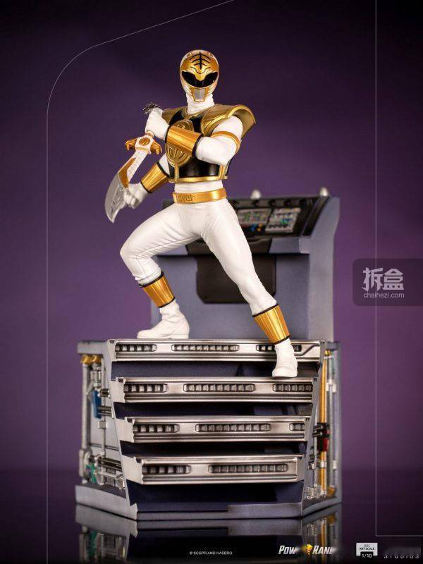 重量|Iron Studios：1/10 美版《Power Rangers/恐龙战队》系列雕像【共8款】