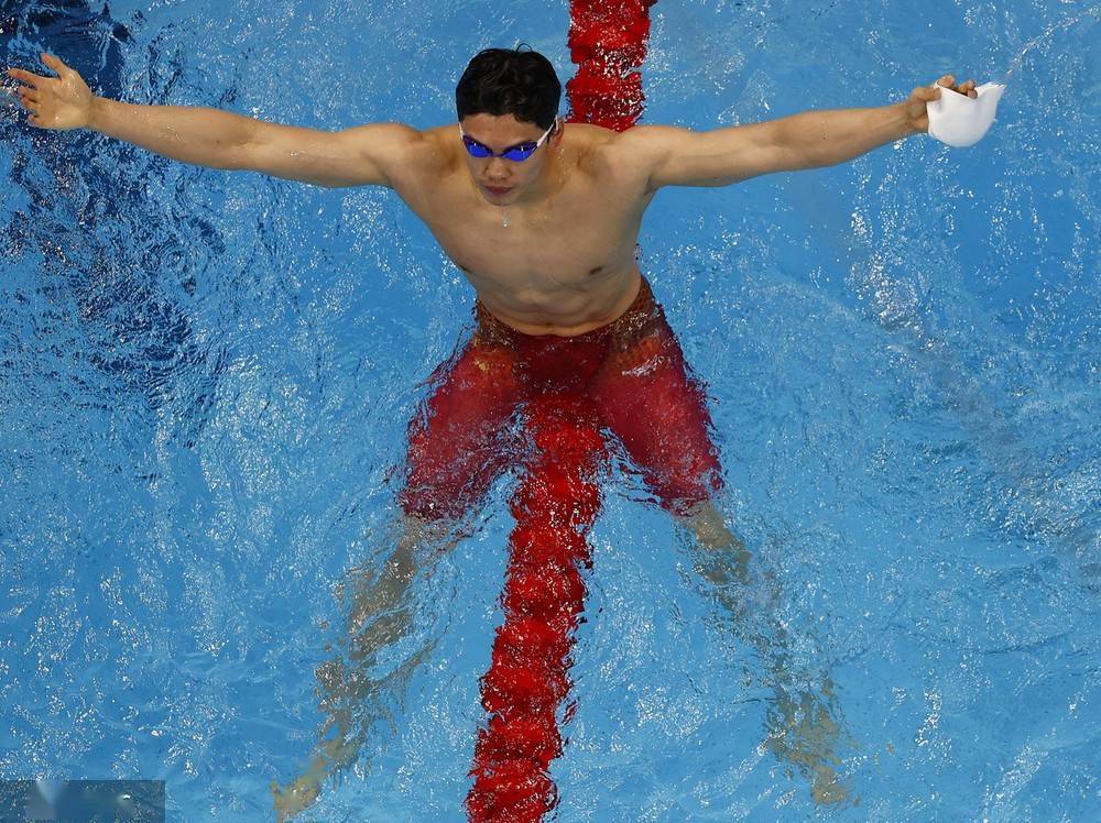 第16金男子200米个人混合泳汪顺拿下个人首枚奥运金牌