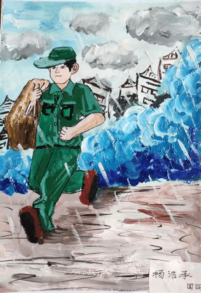 八一建军节致敬最可爱的人