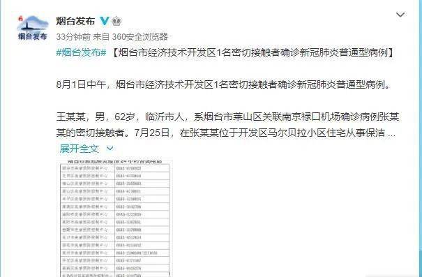 红花|刚通报！山东新增1例确诊！临沂紧急寻找这5人的密切接触者！
