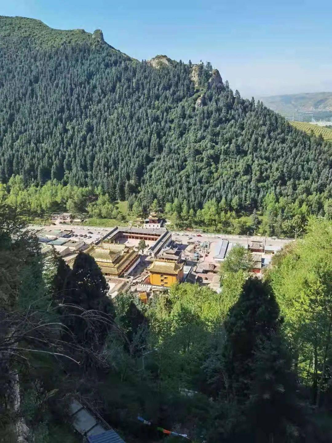 我们去佑宁寺祭拜恩师和师伯拍在八一建军节