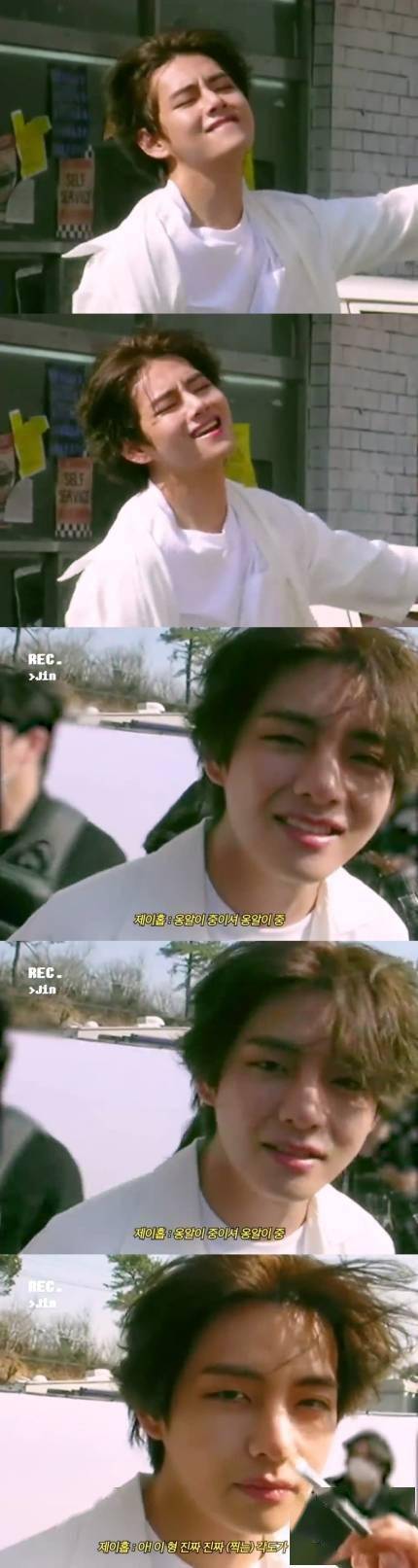 很漂亮|泰亨这次也很漂亮防弹少年团V，复古CAM中的4K美貌