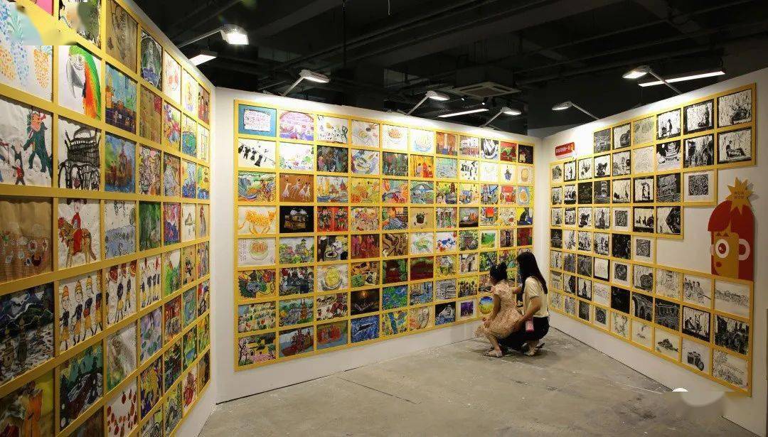 现场福利用童趣点亮梦幻世界邻童絮语少儿视觉艺术展全国首展启幕近