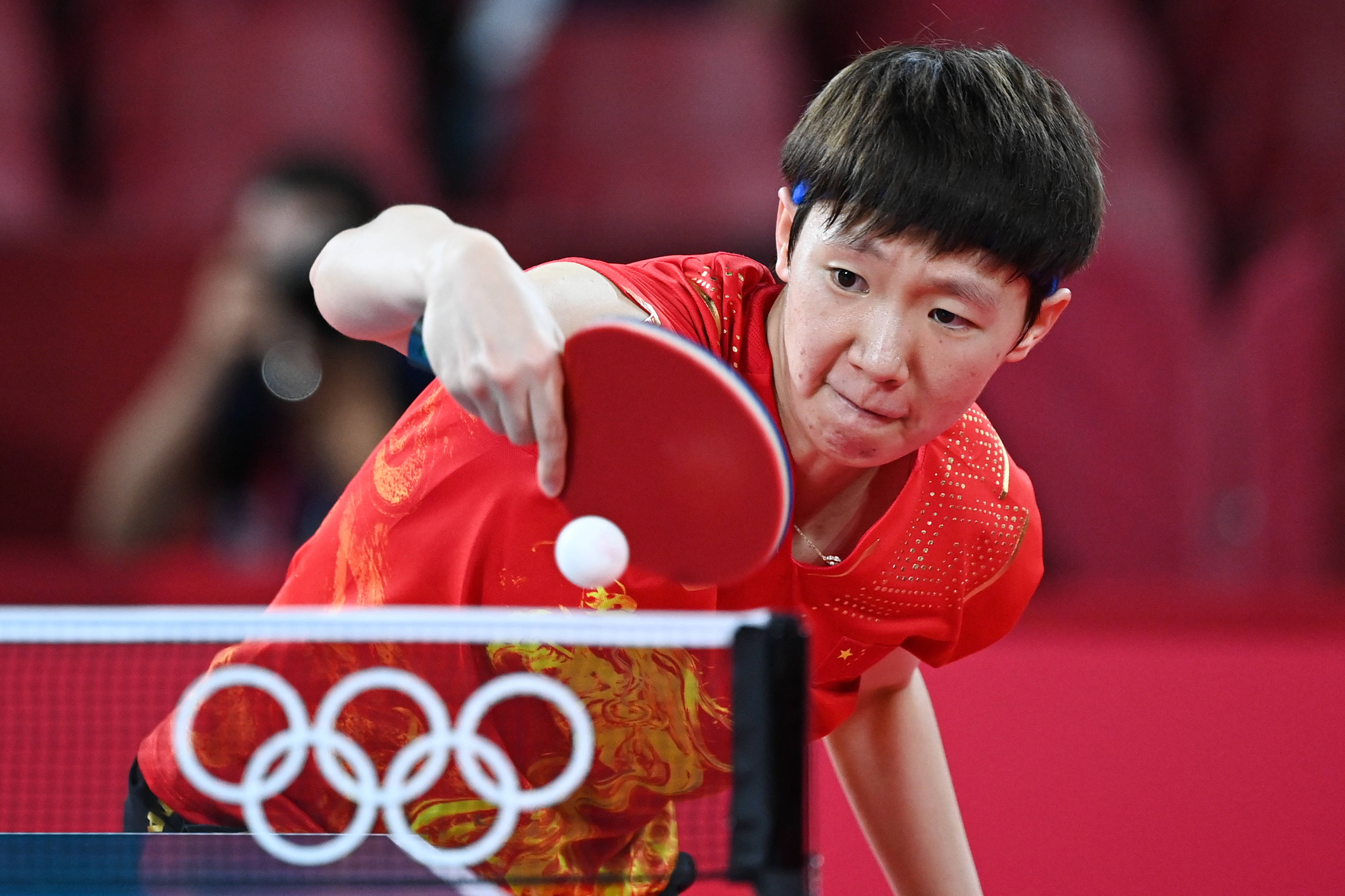 乒乓球女团中国队晋级四强