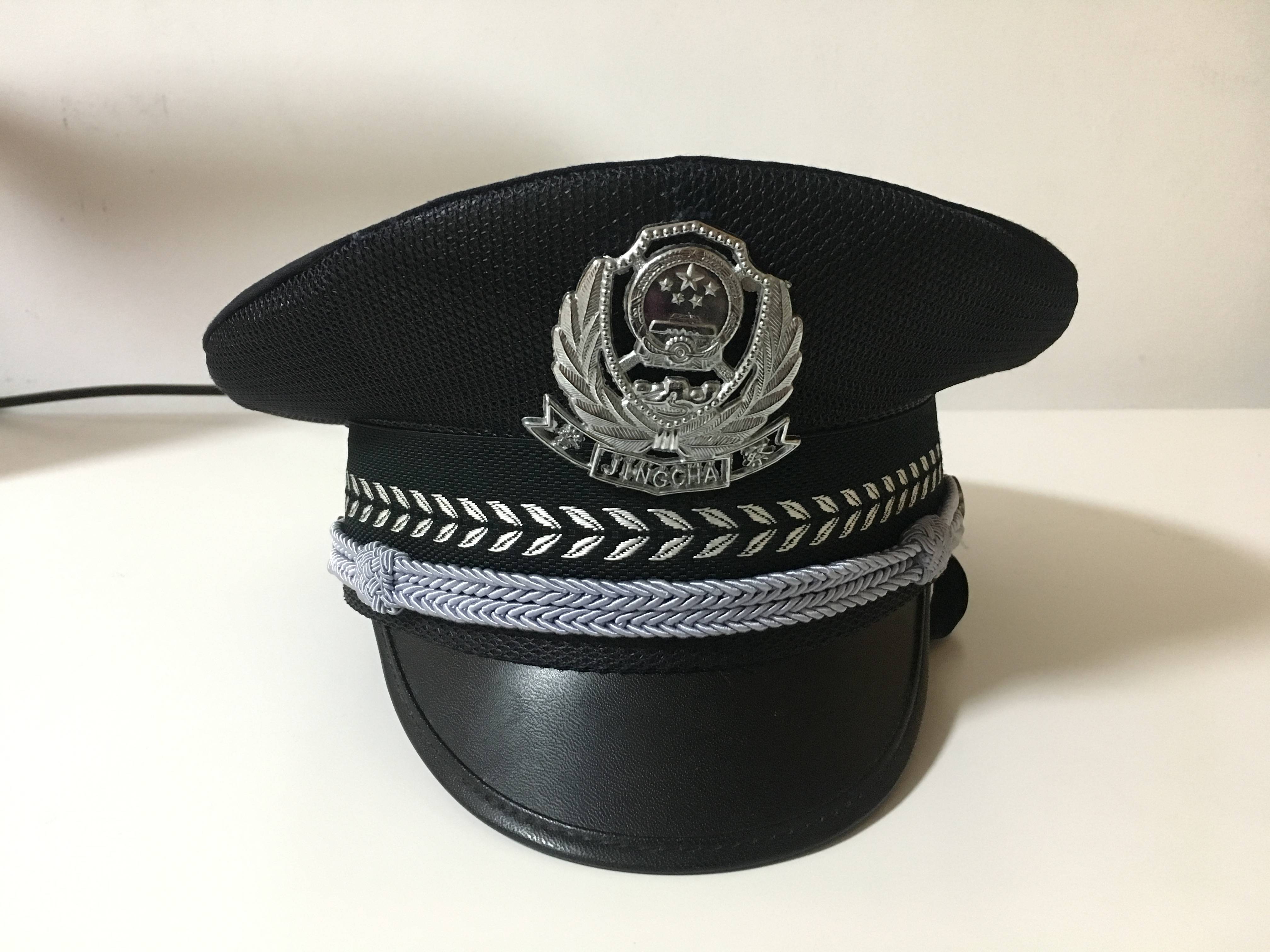 警察帽子图案图片