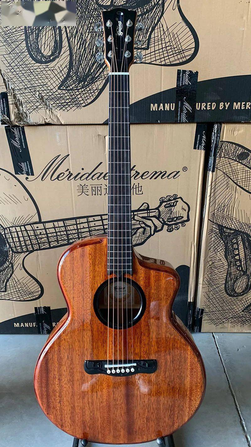 隆重到货美丽达吉他中国旗下品牌guina联名款吉他欢迎体验