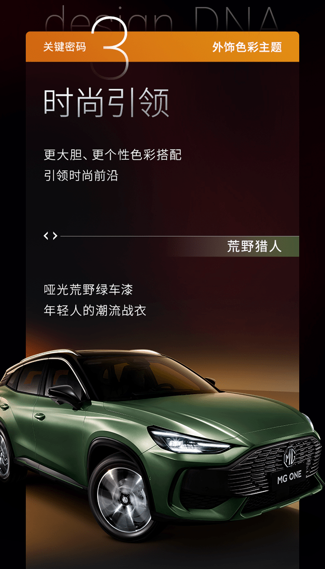 一体|一体两面 解密MG ONE的潮流密码