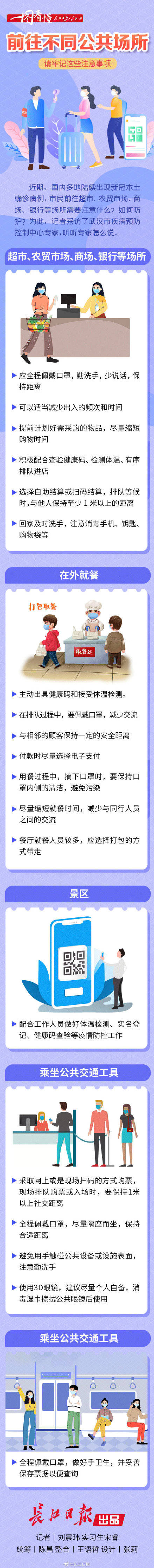 公共场所|前往不同公共场所，请牢记这些注意事项