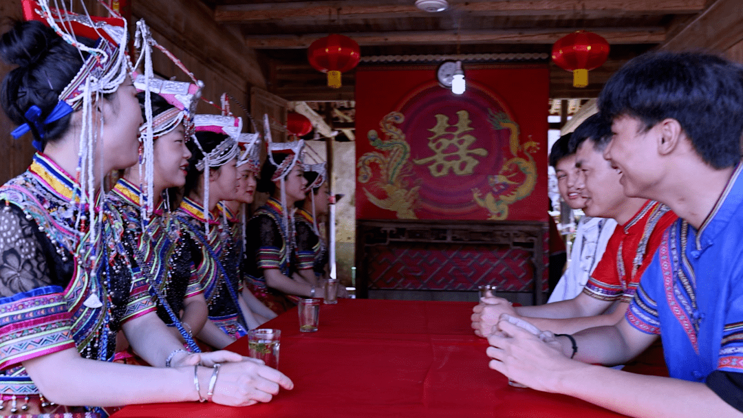 畲族结婚图片