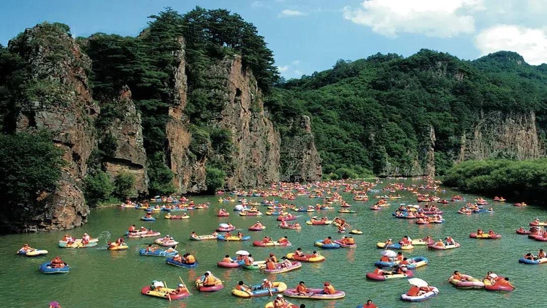 普乐堡漂流景区.