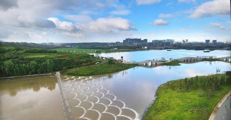 晋城水系公园图片