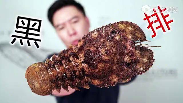 穿着毛衣的黑琵琶虾奇丑无比出锅后却非常的好吃