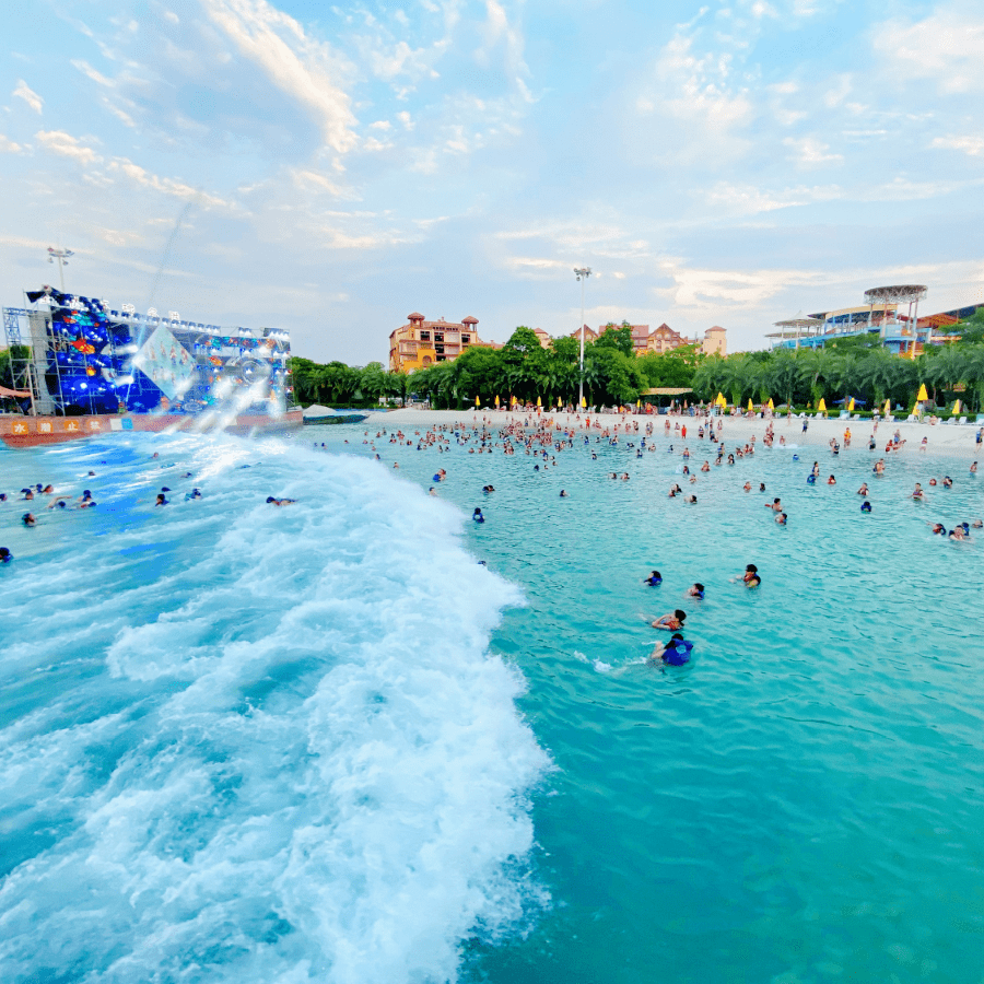 桂林夏日避暑胜地原来这么近._水上乐园