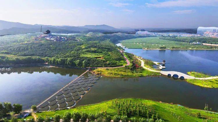 晋城丹河湿地公园图片图片