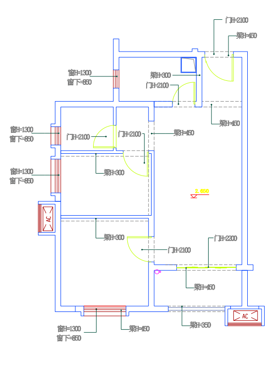 深圳荷谷美苑户型图图片