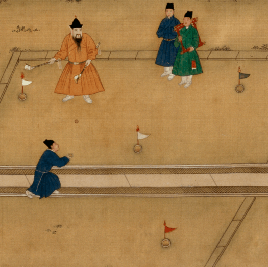 古画里发现"奥运项目",原来我们的实力一直很强!_运动