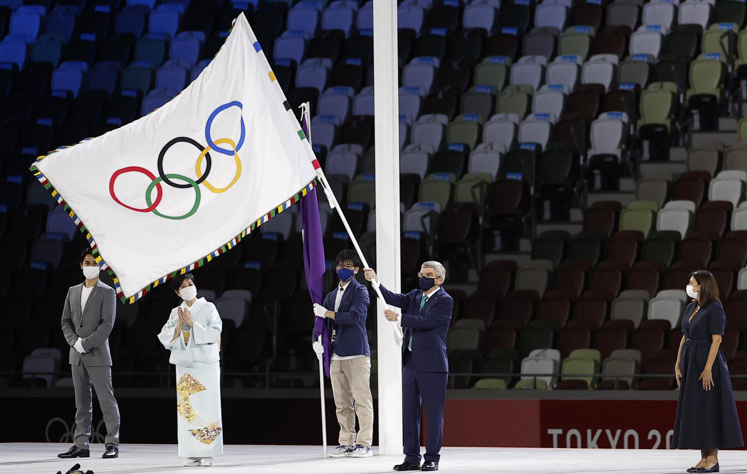 东京奥运会闭幕式举行