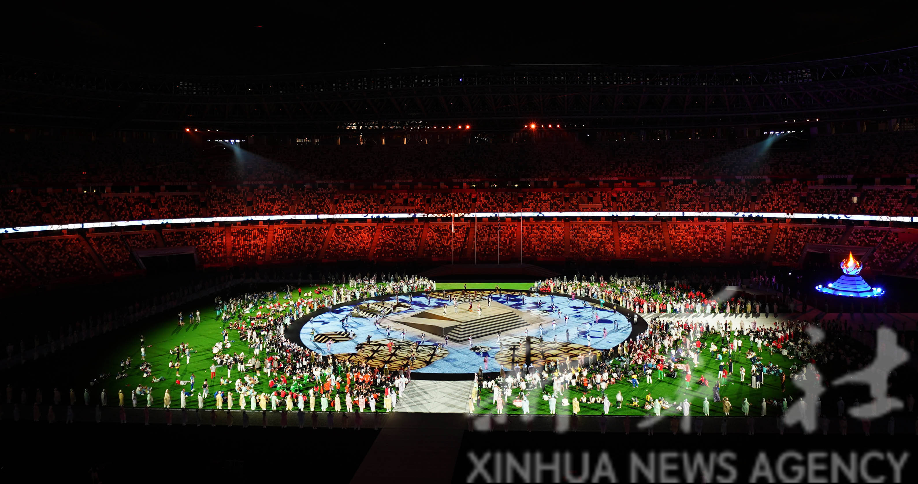 东京奥运会闭幕式举行