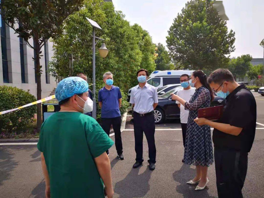 闫廷瑞到郏县调研督导水库除险加固及疫情防控工作