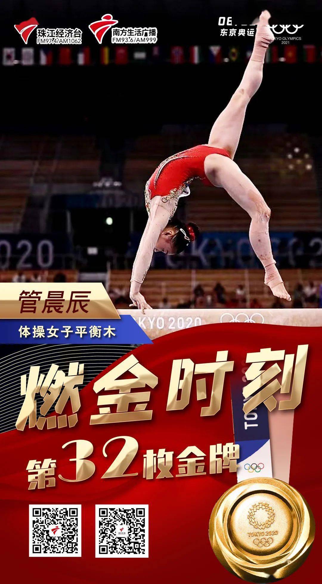 值得珍藏!中国军团东京奥运38金全记录