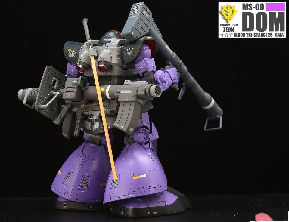 [小t高达秀]mg ms-09 黑色三连星 盖亚机