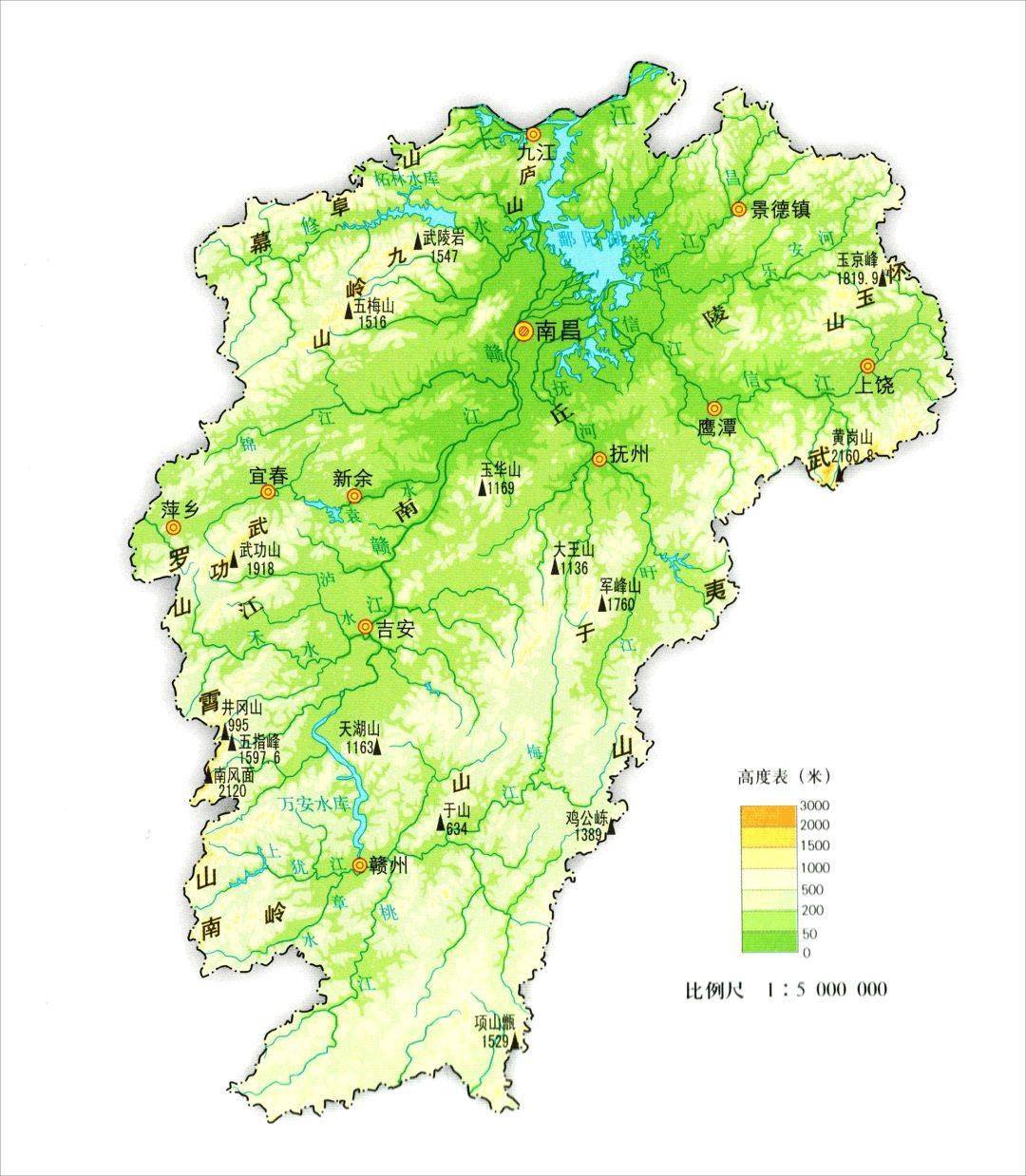 收藏丨漂亮简洁的各省市地形地势高清地图