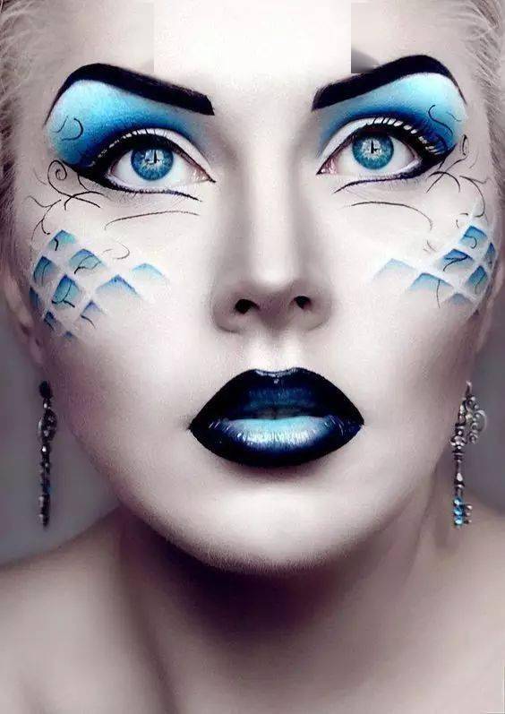 创意妆面超级惊艳,化妆师都惊呆了!_造型