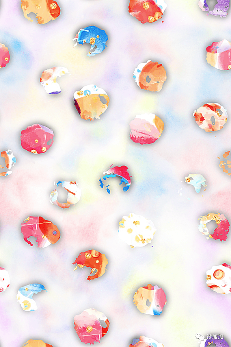 套装|设计图案丨夏季印花 四方连续