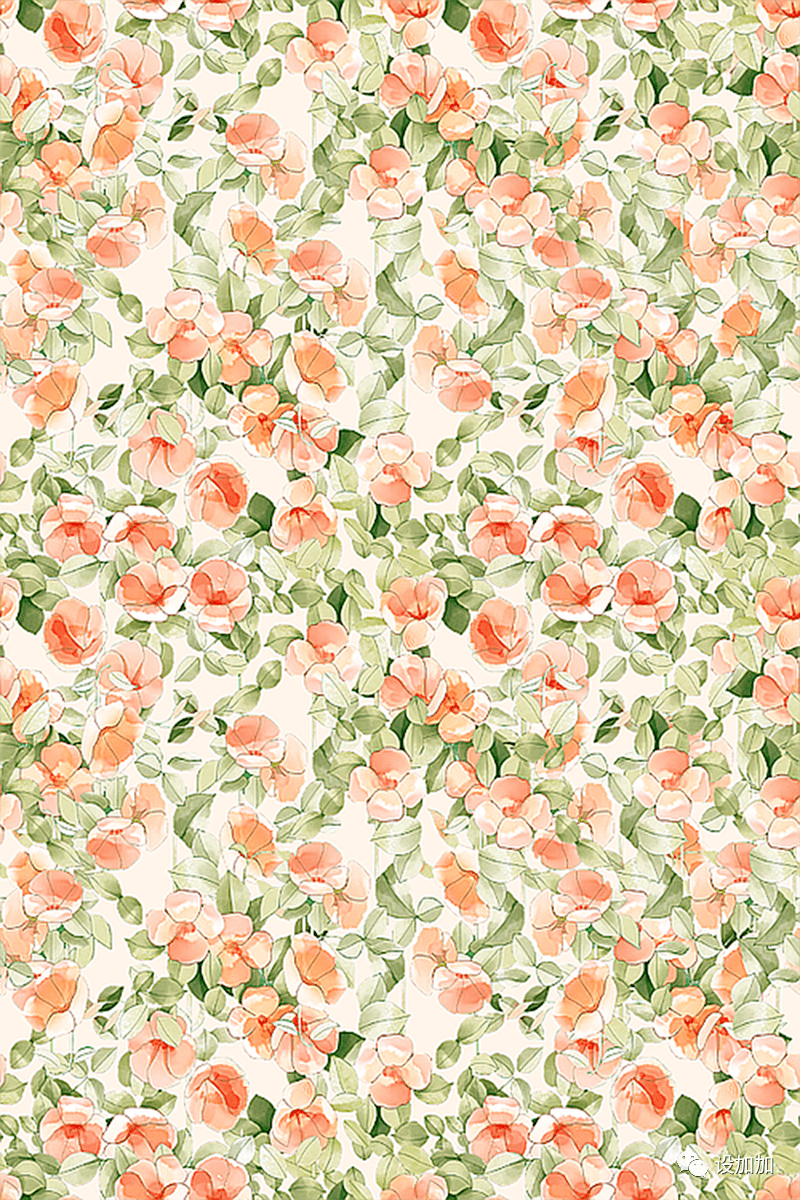 套装|设计图案丨夏季印花 四方连续