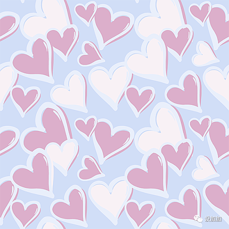 套装|设计图案丨夏季印花 四方连续