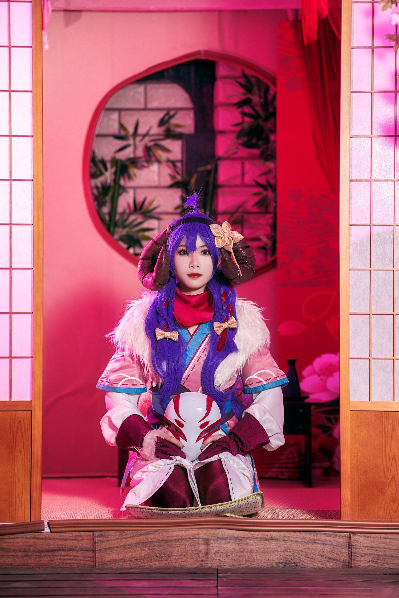 英雄联盟lol 灵魂莲华阿狸cosplay