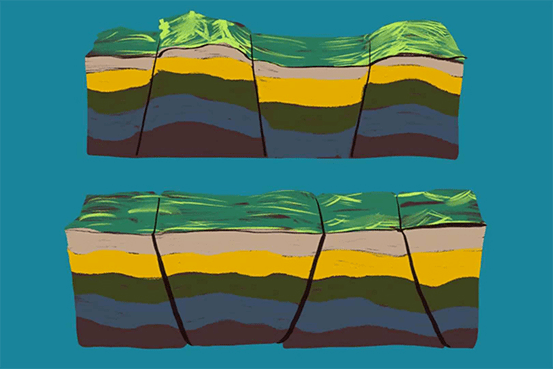【科技视窗】什么是断裂构造?_节理