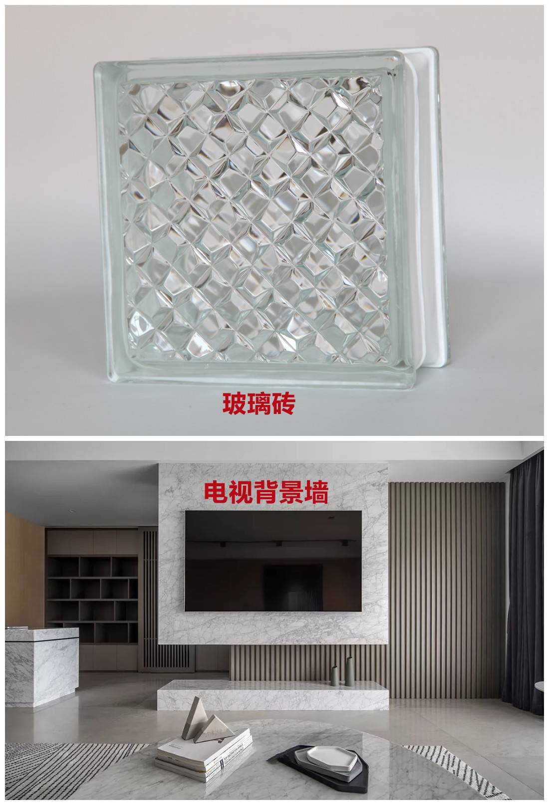 借助电视墙 玻璃砖,不到3㎡的空间,还能做个衣物收纳间,绝了