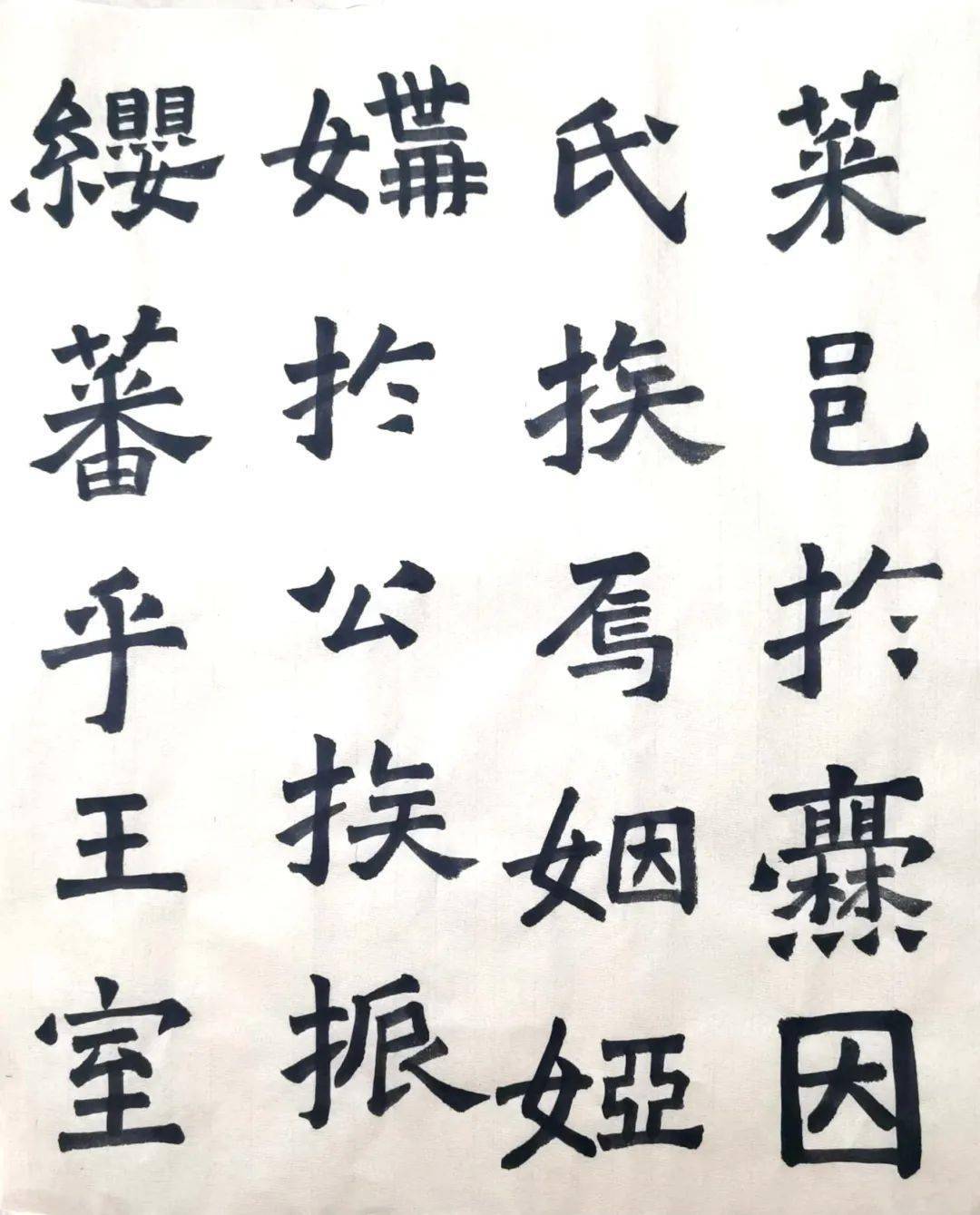 习书感悟 | 妙不可言的二爨(卡4学员 神采飞扬)_书法