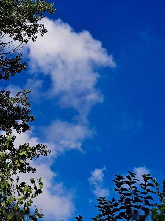 嗮一組藍天白雲晴空萬里的圖片,好久不見你了,還好吧