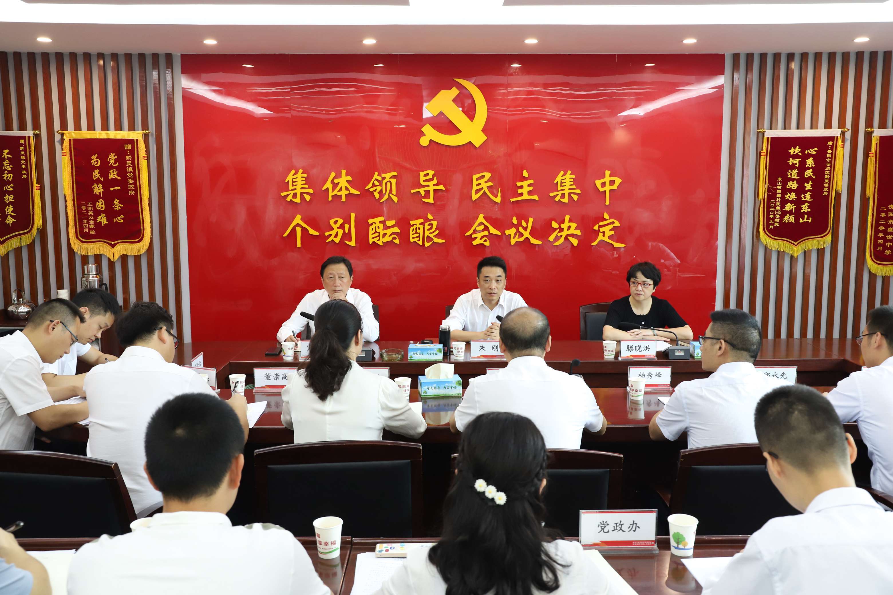 朱刚到黔灵镇调研