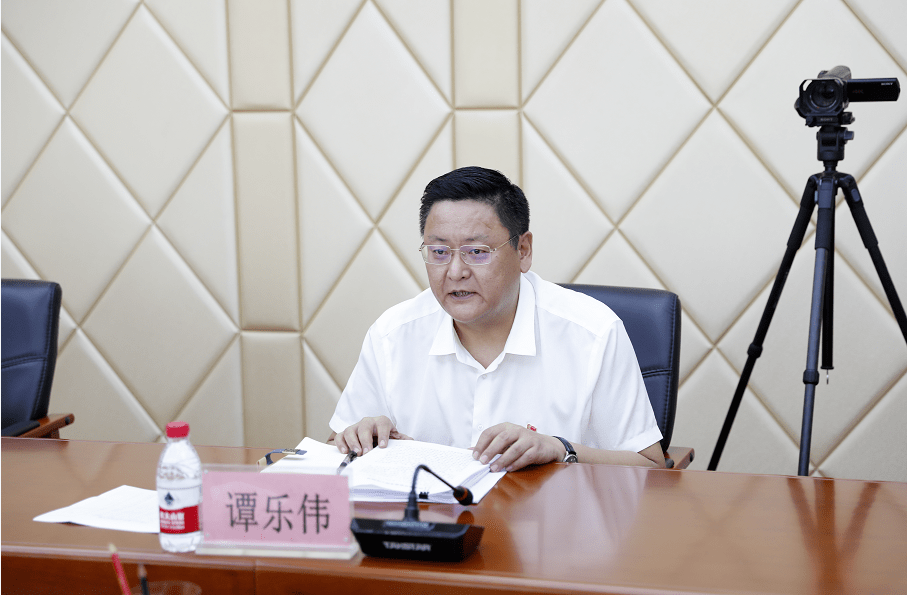 谭乐伟参加区委办公室党支部专题组织生活会 | 学深悟透以党史学习教