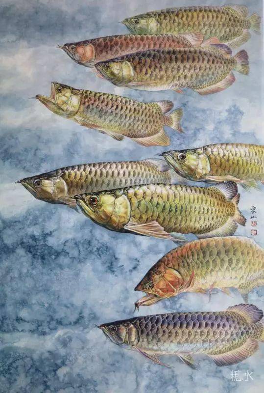 欣赏| 陈东山工笔画作品118图 风格独特 富有感染力_高清
