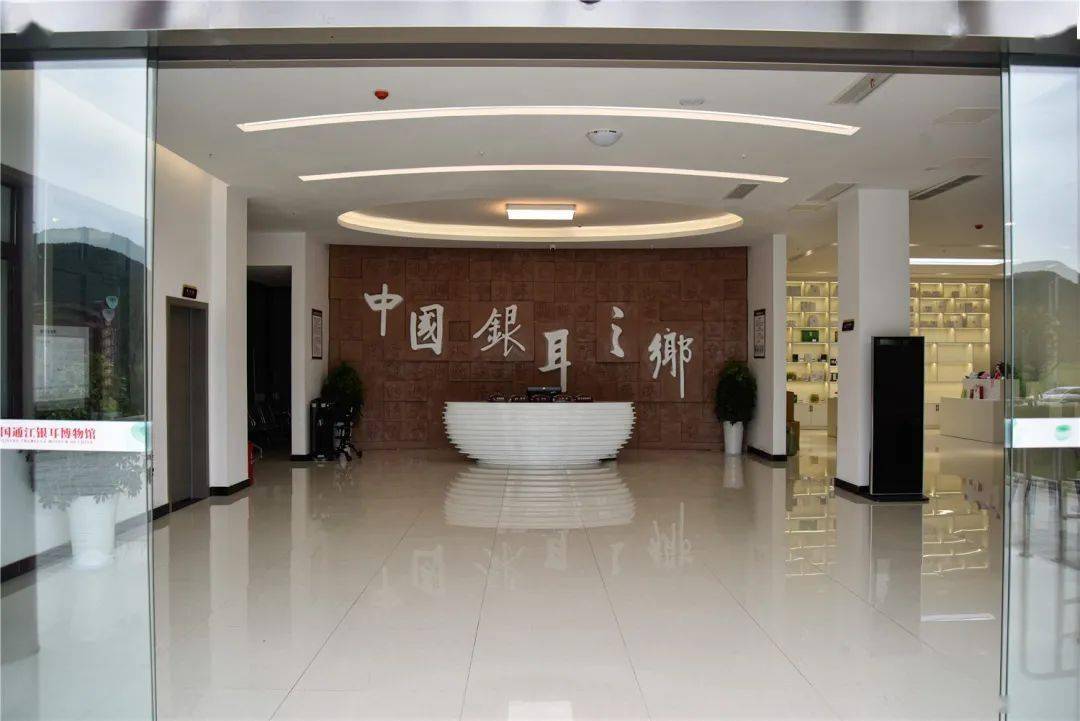 景观28430﹐通江银耳博物馆建筑主体为"大露珠"依据通江银耳"天生雾