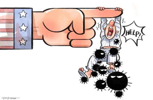 at|美国疫情又起，甩锅又有何益？