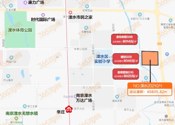 新增10棟高層住宅溧水香港置地g10規劃出爐