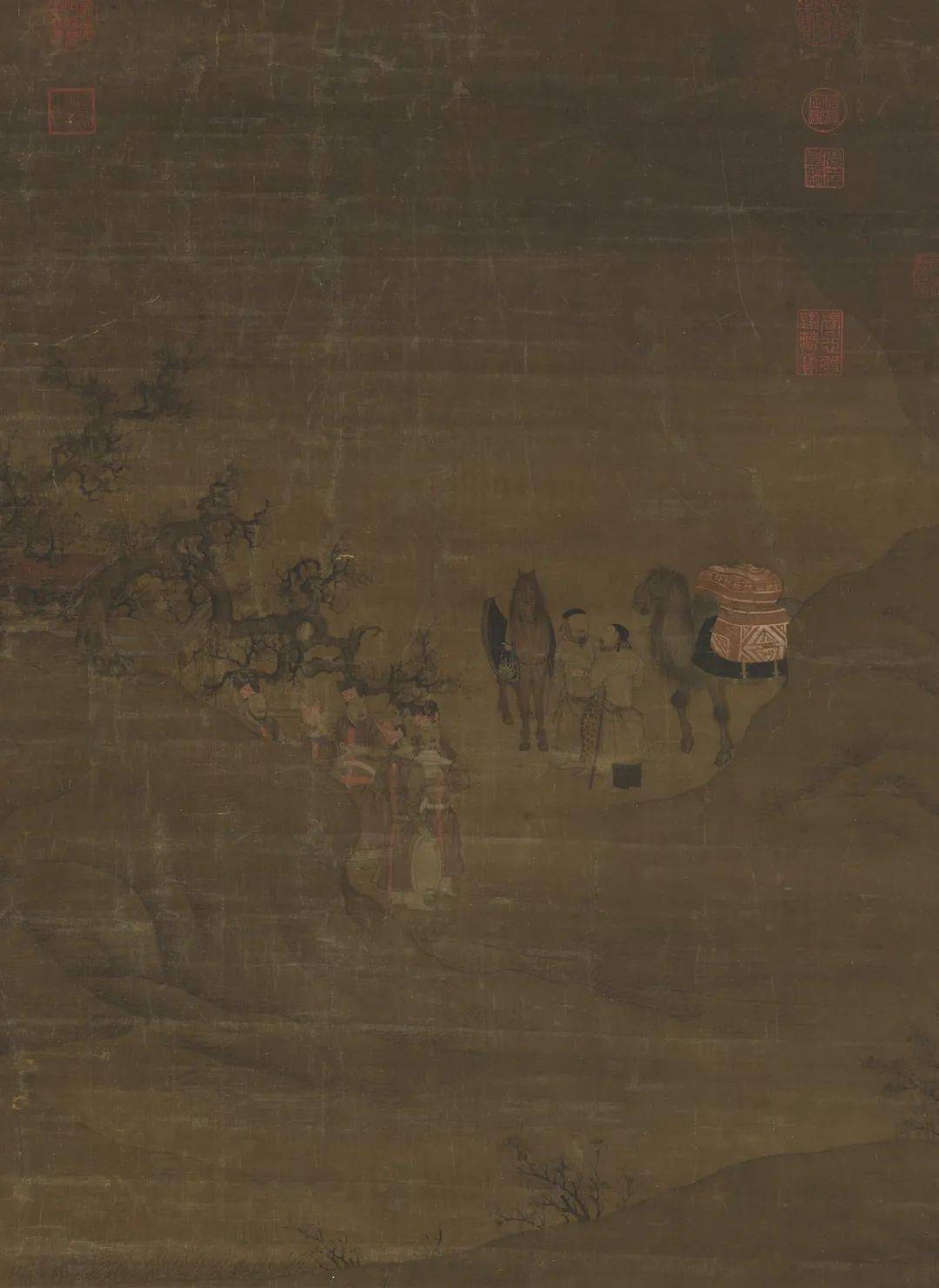 赏画陈居中文姬归汉图