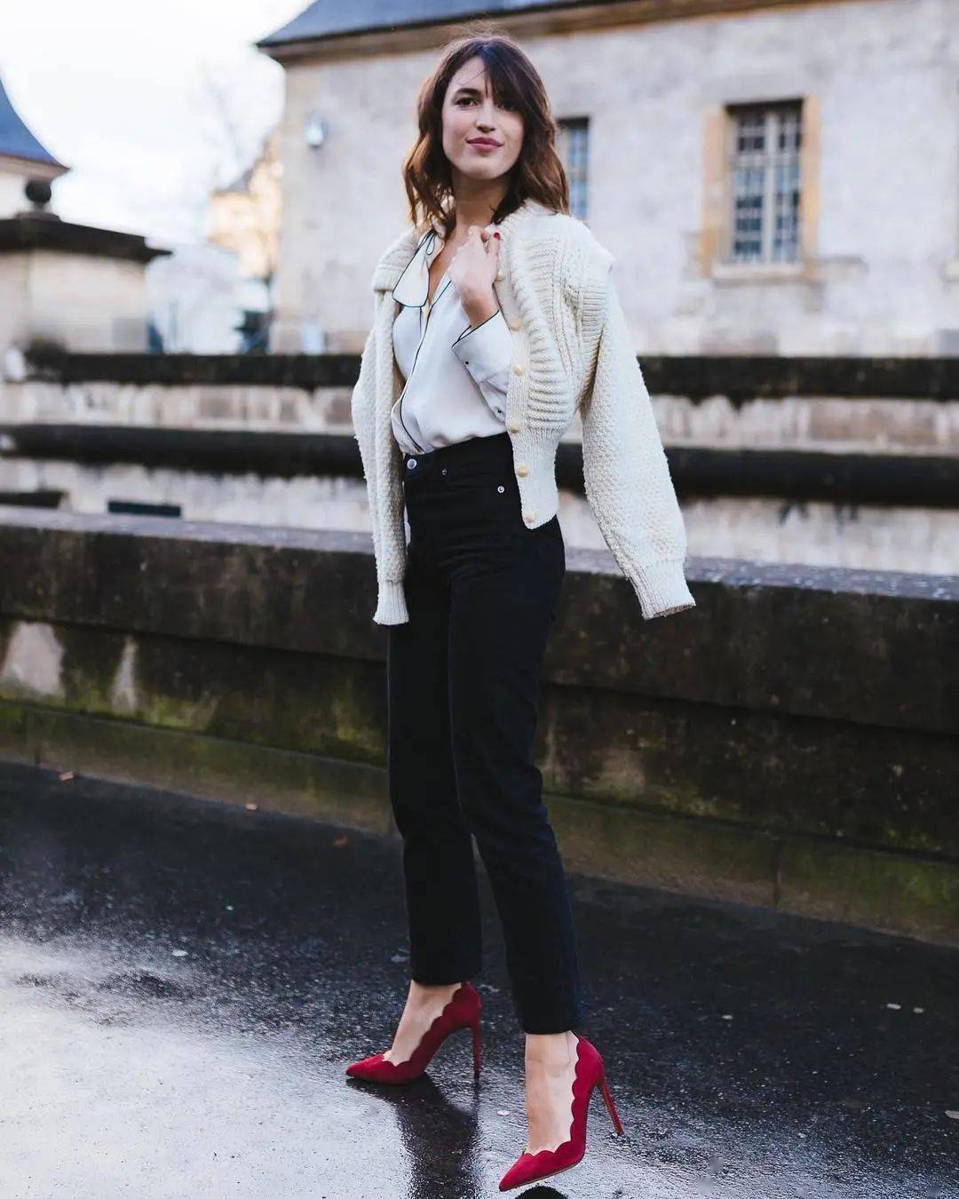 蓝色|初秋换季穿“ 奶奶衫 ”呀，太好穿了！