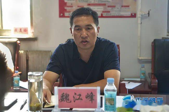 魏江峰一行先后来到南政乡王家庄村,宁固镇左家堡村