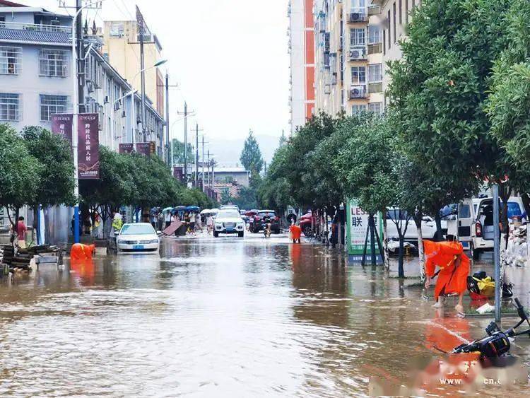 陕西勉县暴雨图片