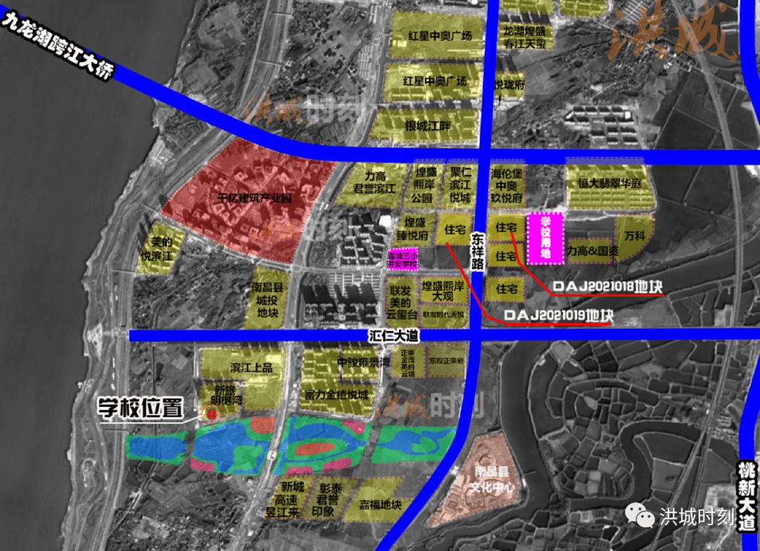 象湖滨江最新规划图图片