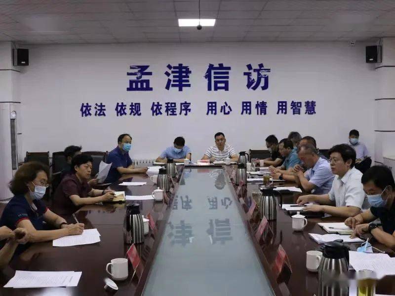 8月24日,市人大常委会副主任安颖芳赴孟津区督导分包信访案件化解推进