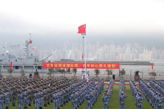 2021驻港部队深圳基地图片