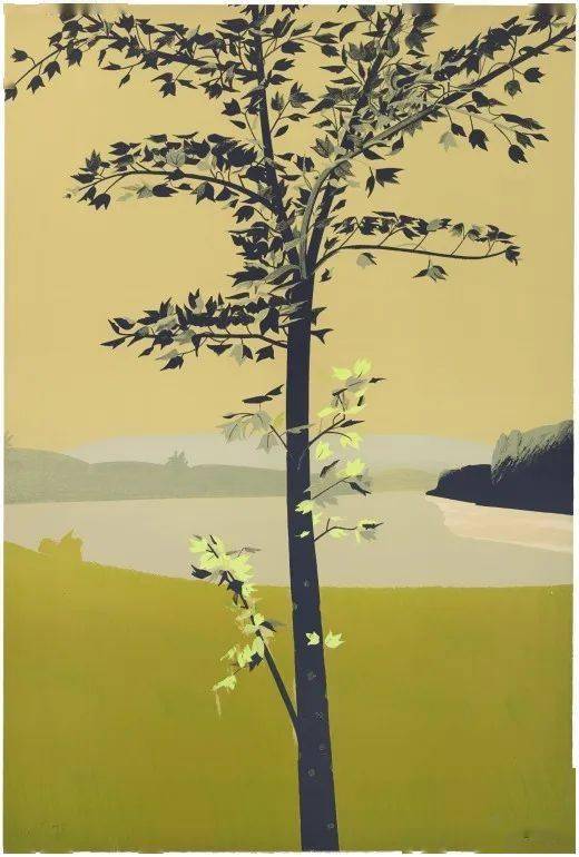 【写生啦】阿历克斯·卡茨风景作品(附新作)